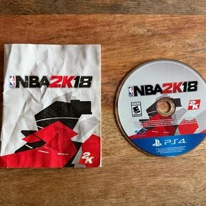 NBA 2K18 for PS4 - game & manual only